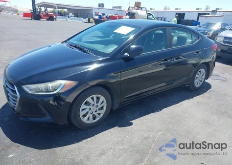 2017 Hyundai Elantra Se z USA, uszkodzony, nr VIN KMHD74LF2HU092880